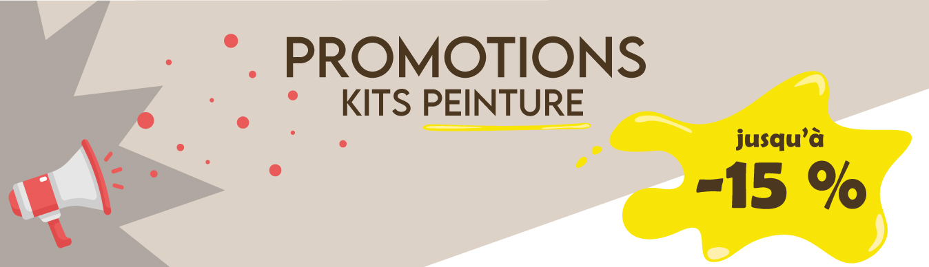 Promotion kits peinture